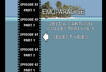 Zelda Cartoon Collection Vol.1 Screenthot 2
